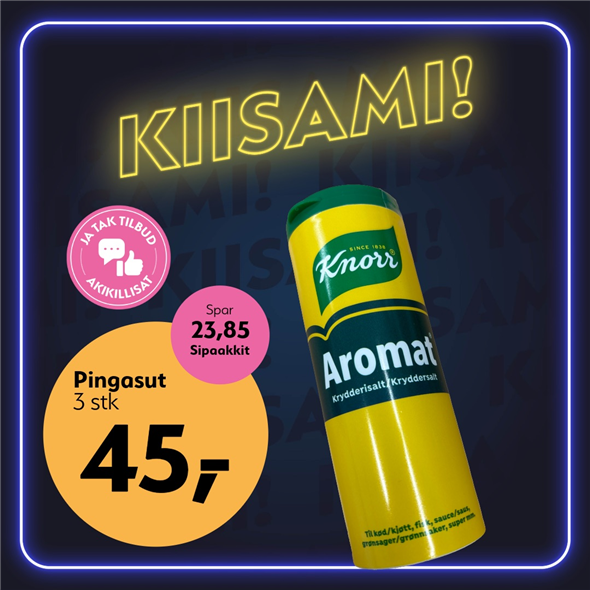 KNORR AROMAT STRØGLAS 90 G ‼️ BEMÆRK DET SKAL FØRST AFHENTES FREDAG  D. 30. OKTOBER ‼️