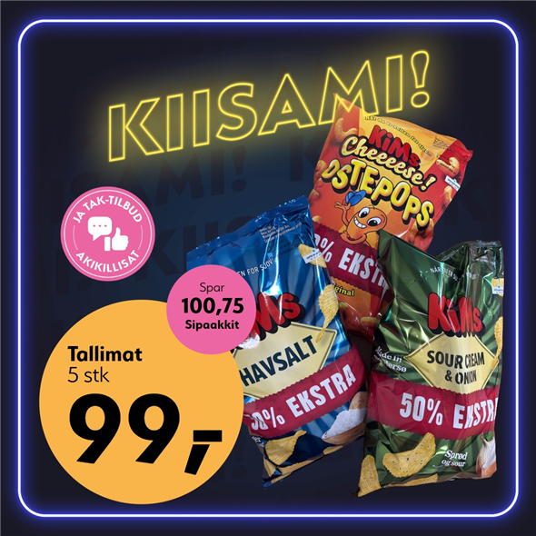 KIMS +50% FLERE VARIANTER ‼️ BEMÆRK DET SKAL FØRST AFHENTES FREDAG D. 30. OKTOBER ‼️