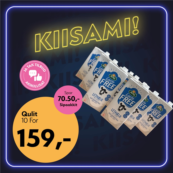 LAKTOSEFRI LETMÆLK ‼️ BEMÆRK DET SKAL FØRST AFHENTES FREDAG D. 30. OKTOBER ‼️