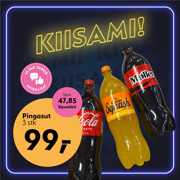 SODAVAND 1,5LTR. FLERE VARIANTER ‼️ BEMÆRK DET SKAL FØRST AFHENTES FREDAG D. 30. OKTOBER ‼️